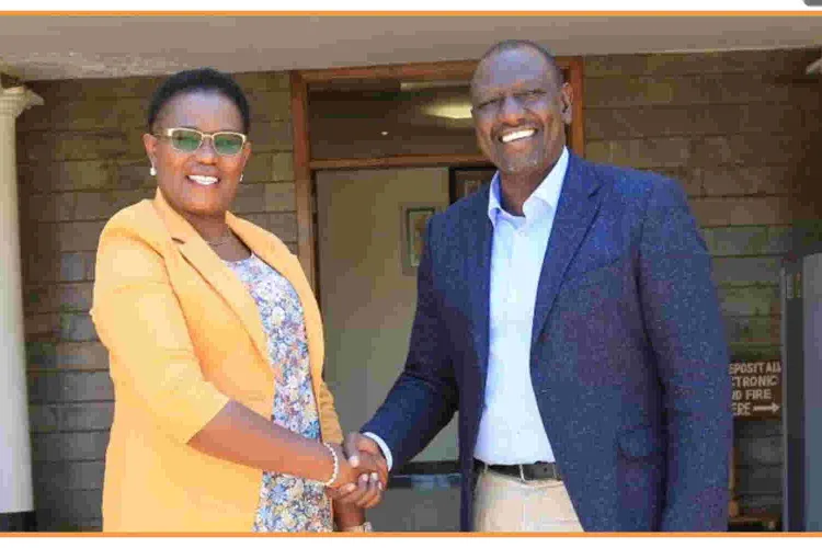 Meru Governor-Elect Kawira Mwangaza Joins Ruto's Kenya Kwanza Alliance 