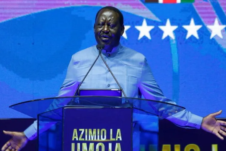  Raila Rejects Presidential Election Results, to File a Petition 