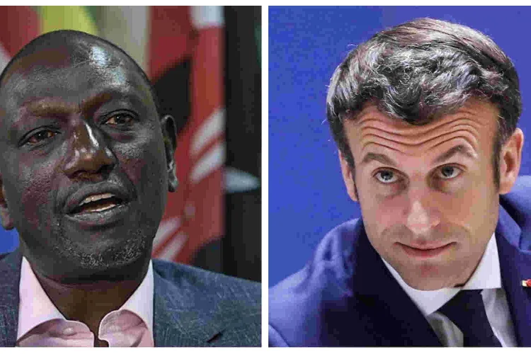 President-Elect Ruto Holds Talks with French President Emmanuel Macron