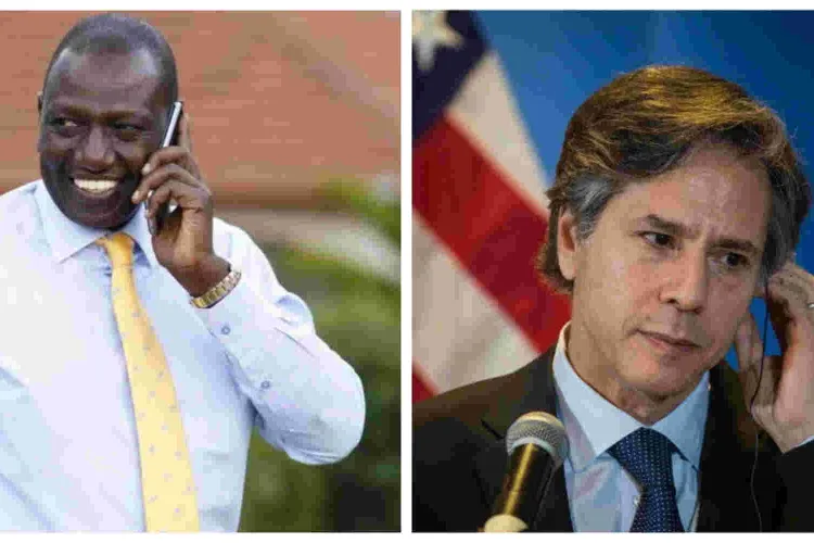 President-Elect Ruto Holds Discussions with US Secretary of State Anthony Blinken 