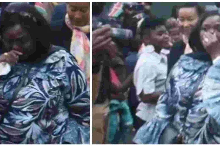 Emotional CS Omamo Breaks Down During President Uhuru’s Farewell