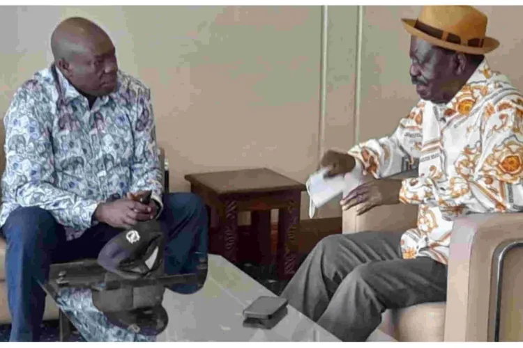 Deputy President Gachagua Meets Raila in Mombasa 