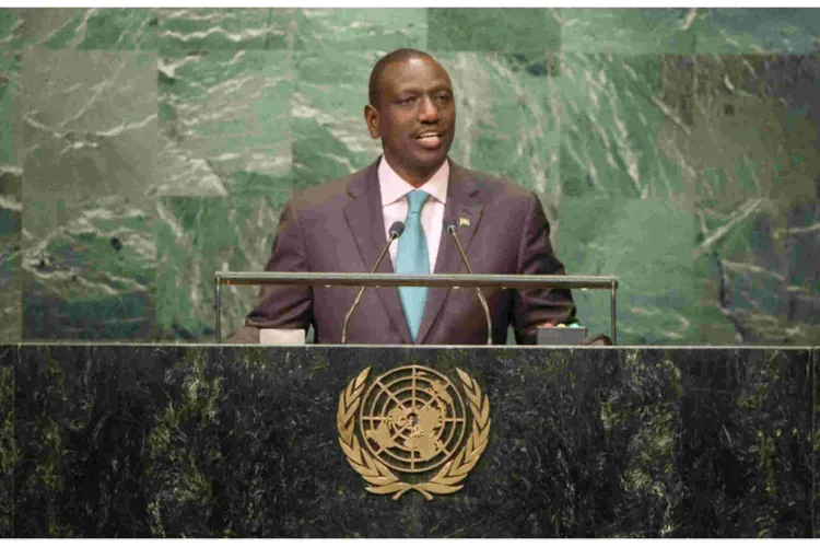 President Ruto to Address UN General Assembly in New York on Wednesday 