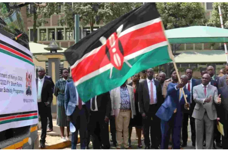 Russian Embassy Dismisses Fake Reports of Donated Fertilizer Being Sold to Kenyan Farmers