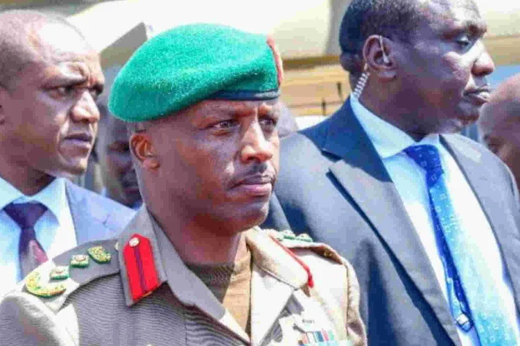 President Ruto Gets New Aide-De-Camp, Col. Fabian Lengusuranga 