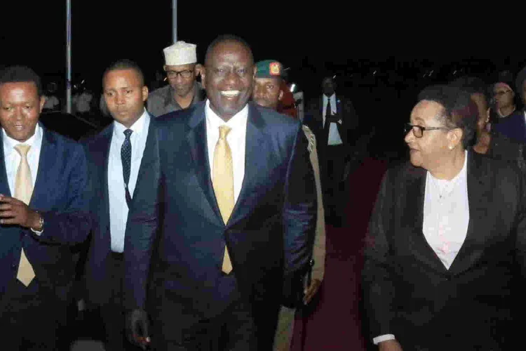 President Ruto Arrives in Tanzania for a Two-Day Official Visit 