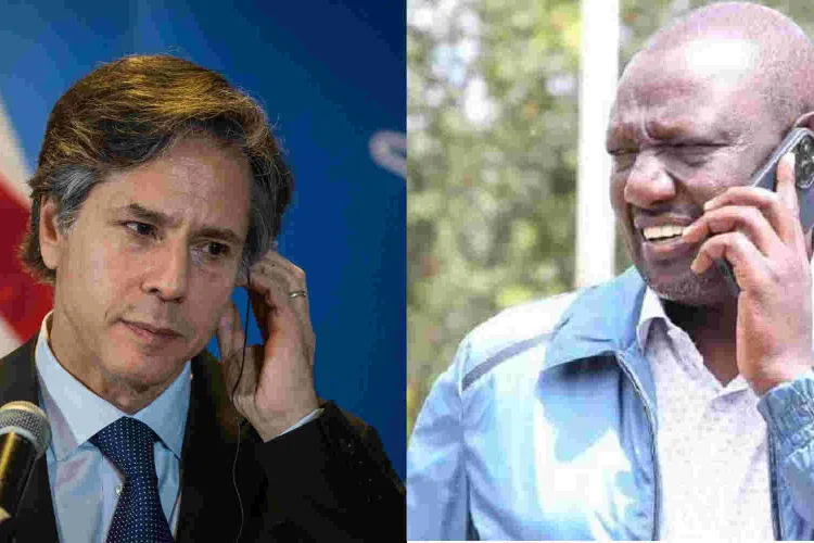 US Secretary of State Blinken Commends President Ruto for Critical Role in Regional Peace