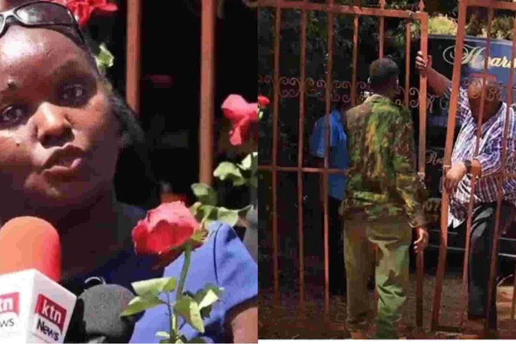 Drama in Murang'a as Kenyan Woman Barred from Attending 'Husband's' Burial After Traveling from the UK 