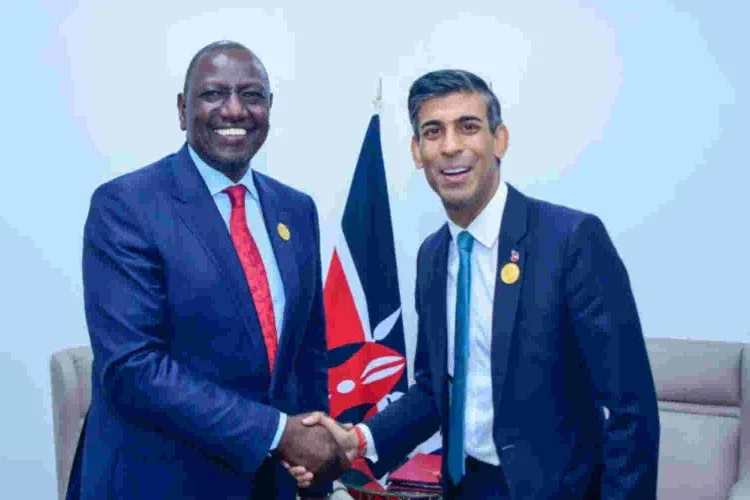 Ruto, UK Prime Minister Sunak Agree to Fast-Track Sh500 Billion Projects on Green Energy and Agriculture
