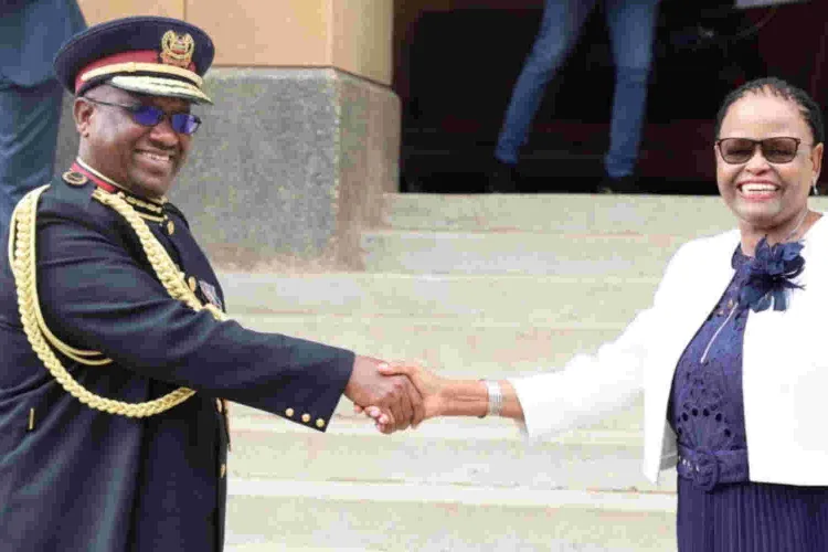 We Are Not Related, Chief Justice Martha Koome and Police Boss Japhet Koome Say