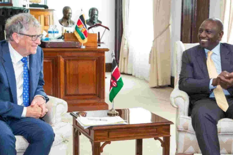 President Ruto Hosts American Businessman Bill Gates at State House