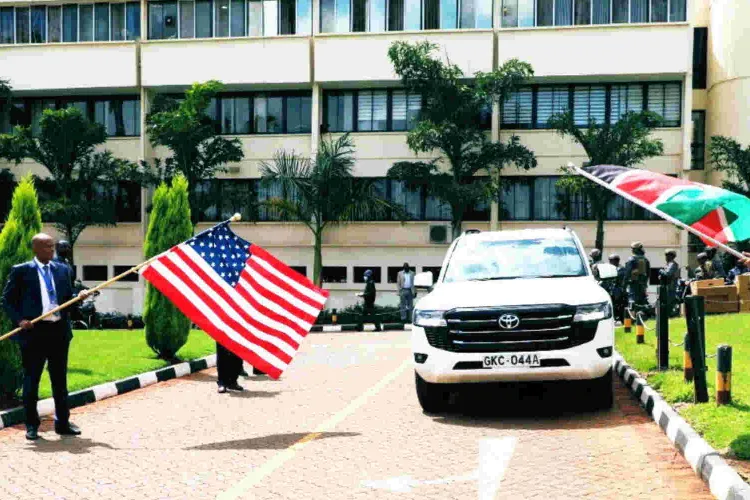 US Gov't Donates Vehicles, Motorcycles to Kenya Anti-Terror Police Unit 
