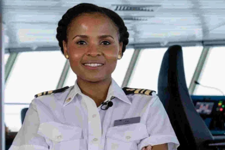 Kenya’s First Female Marine Pilot Elizabeth Marami Attains Chief Officer Title 