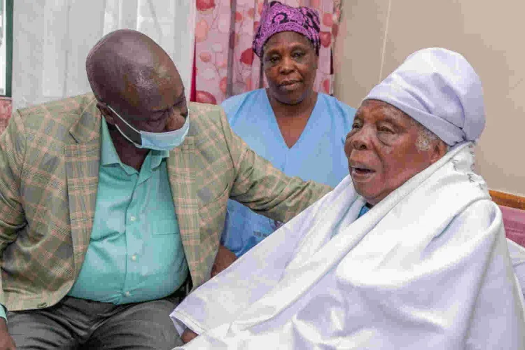 Dedan Kimathi’s Widow Discharged After President Ruto Clears Sh1 Million Hospital Bill