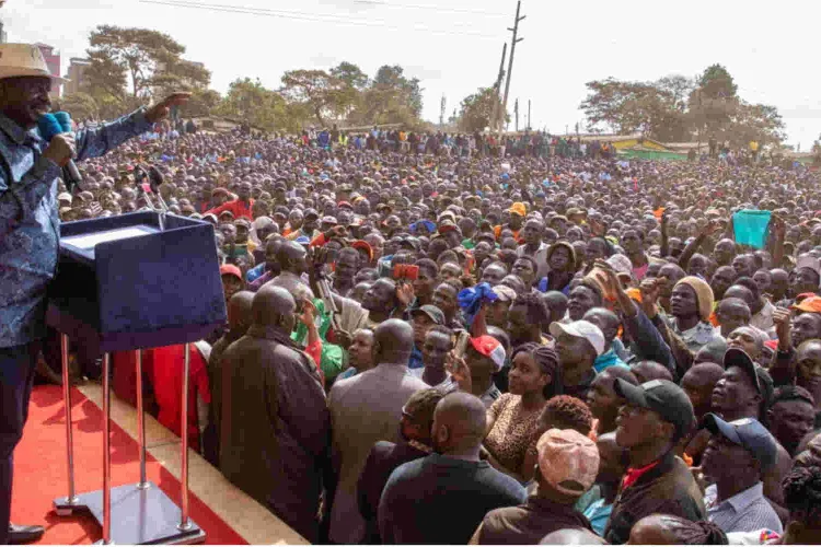 Raila Demands Resignation of President Ruto and the Entire Kenya Kwanza Gov’t