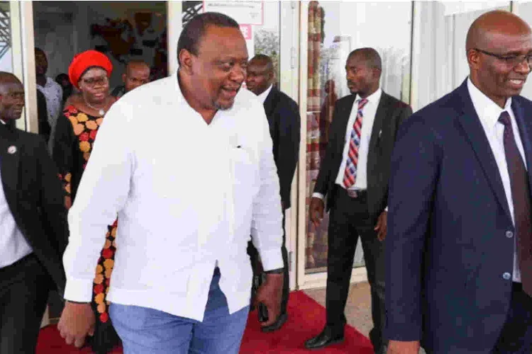 Uhuru Lands in Nigeria to Lead African Union's Election Observer Team