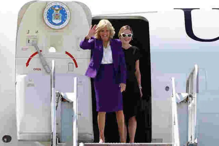 US First Lady Jill Biden Arrives in Kenya for a Three-Day Visit