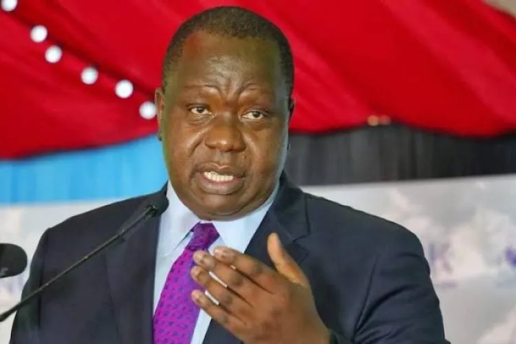 Gov't Denies Police Officers Raided Matiang'i's Karen Home