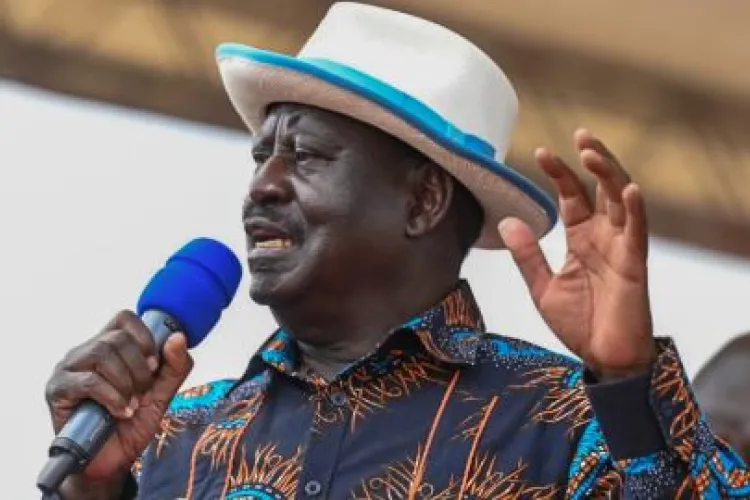 Raila Announces Anti-Government Protests Every Monday 