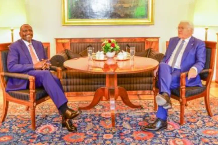 Ruto Holds Talks with German President Frank-Walter Steinmeier in Berlin