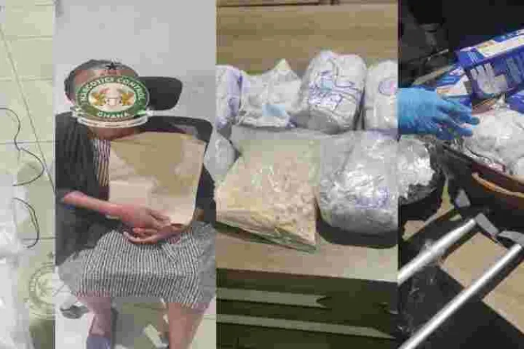 Kenyan Woman Arrested for Attempting to Smuggle Sh41 Million Cocaine into Ghana 