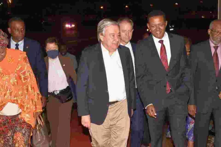 UN Secretary-General Antonio Guterres Visits Kenya, to Meet Ruto