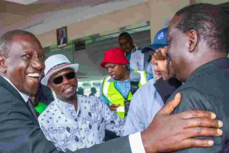 Gachagua Claims Raila Wanted to Take Photos With Ruto During Their Weekend Interaction 