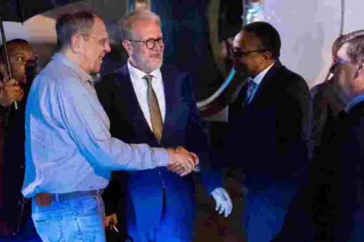 Russian Foreign Minister Arrives in Kenya on Unannounced Visit as Ruto Skips Tinubu's Inaugration 