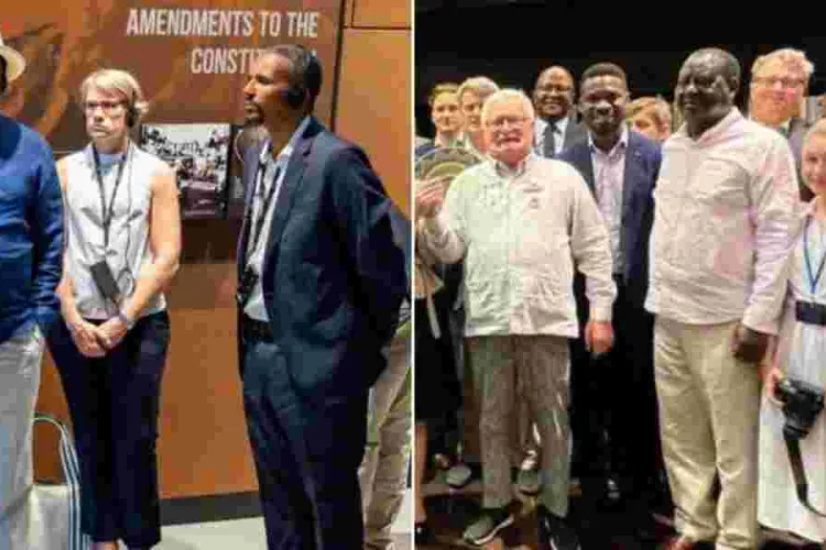 Raila Attends Round Table Discussion With World Leaders on Ensuring Fair Elections 