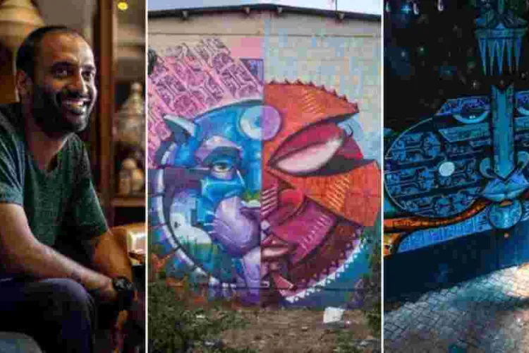 Kenyan Artist Takes His Enchanting Murals Across the World  