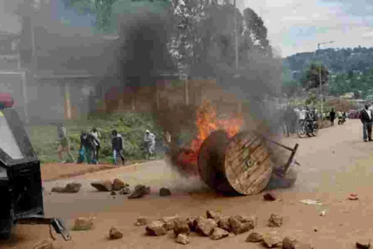 Youths Brave Chilly Weather to Honor Raila's Saba Saba Call 