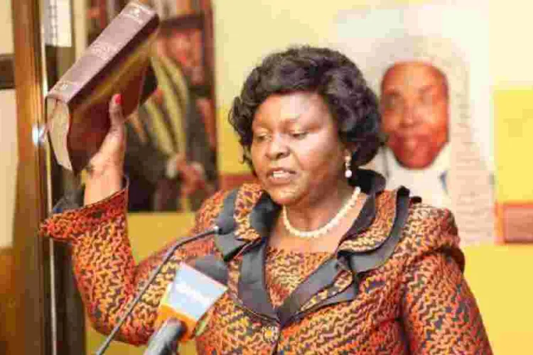 Mary Wanyoyi Chebukati Sworn in as CRA Chairperson