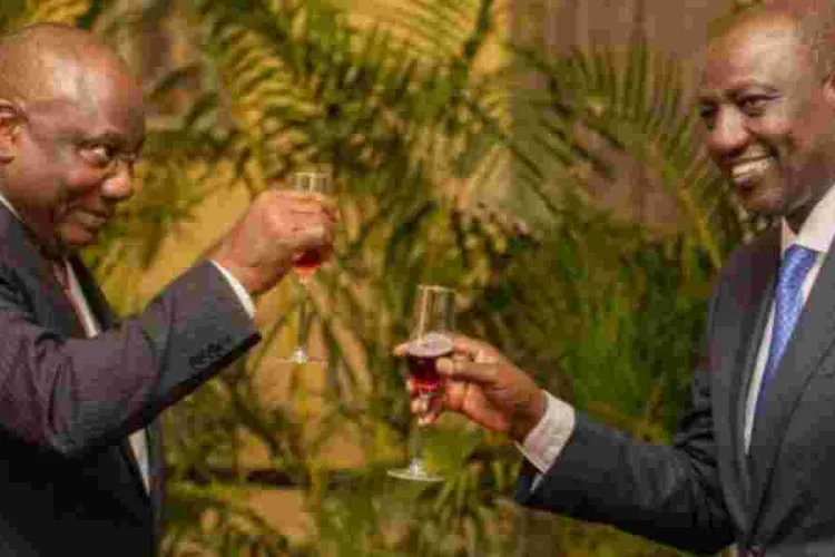 Ruto Declines Ramaphosa's Mediation Offer, Odinga Says