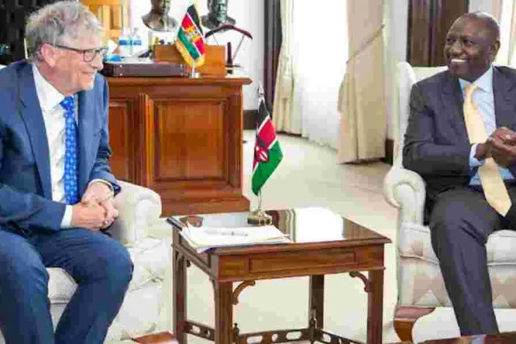 Details of President Ruto's Meeting With Bill Gates on Monday 