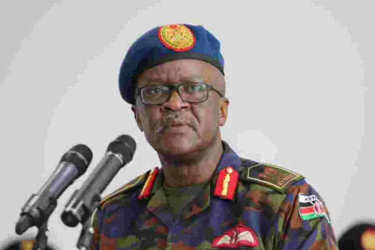 General Francis Ogolla: I Stopped Playing Golf After Ruto Appointment