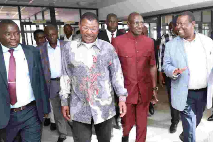 Wetang'ula, Musalia Deny Claims of Supremacy Wars