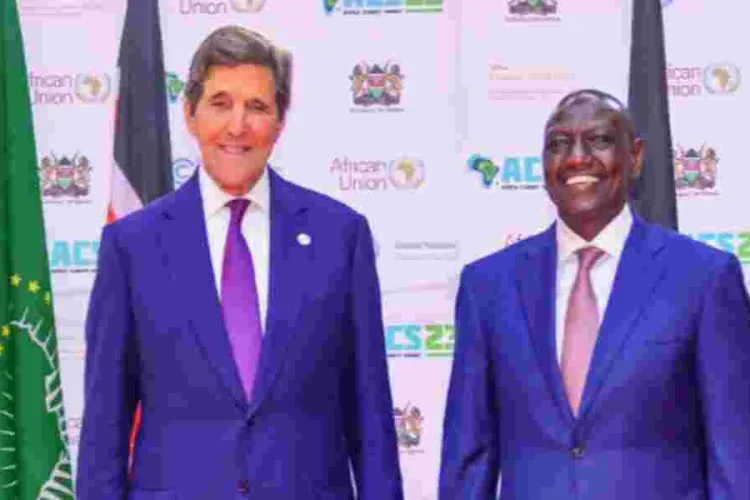 Your Leadership Can Be Felt, Former US Secretary of State John Kerry Lauds Ruto