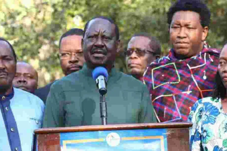 Raila Odinga Wants Political Parties to Pick IEBC Commissioners