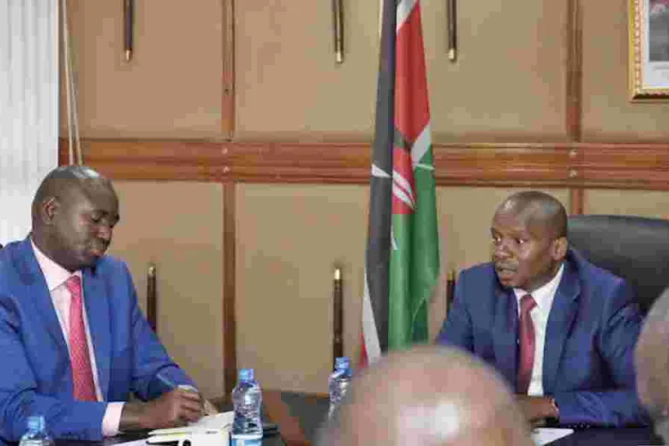 Kenya Passport Backlog: Kindiki Meets Immigration Officers at Nyayo House