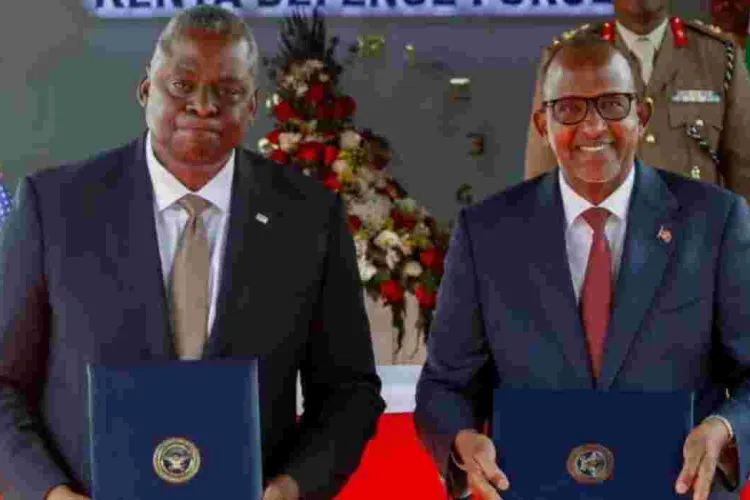 US, Kenya Sign Defense Agreement Ahead of Haiti Security Mission