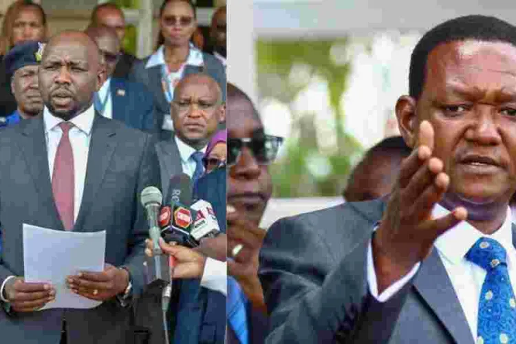 Drama at JKIA as Two Cabinet Secretaries Hold Separate Briefings to Address Passenger Harassment by KRA