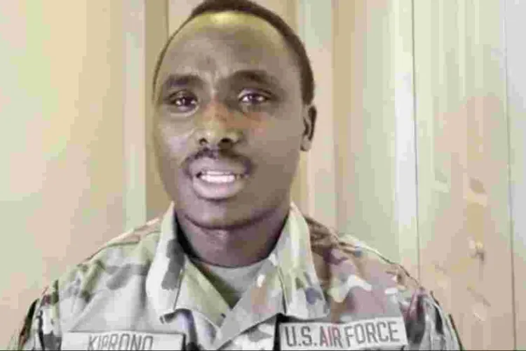 Benard Kiprono: From Selling Mitumba to Winning a Green Card, to Joining the US Air Force
