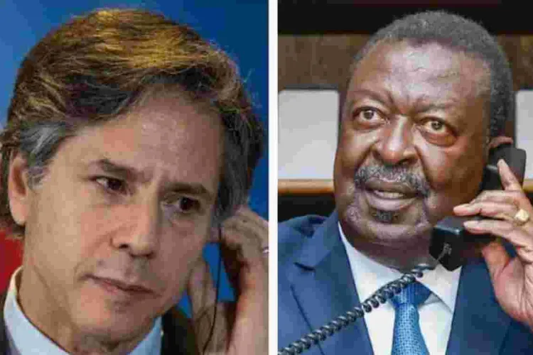 Blinken Extends Congratulations to Mudavadi on New CS Role