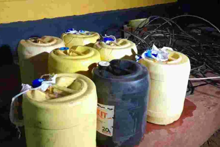 Thika Man Arrested in Possession of 140 Litres of Transformer Oil