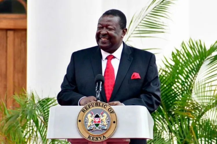 Mudavadi Tells Kenya Kwanza to Deliver on Campaign Promises and Stop Blame Games