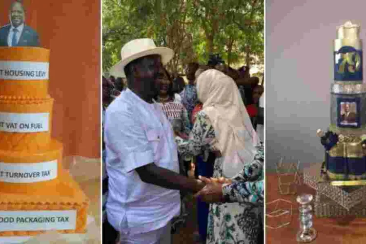 Raila's 79th Birthday Celebration Overflowing with Cake Humor