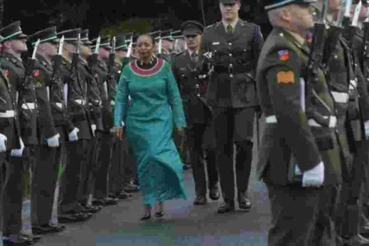 Kenyan Ambassador Receives High-Profile Irish Military Reception