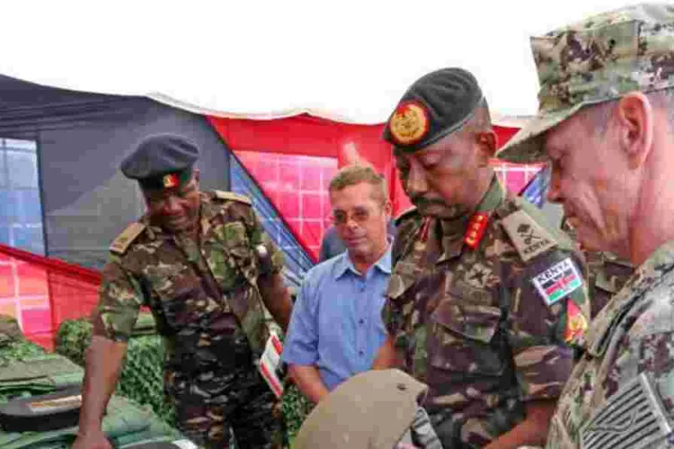 KDF Receives Sh223 Million Worth of Military Gear from the US