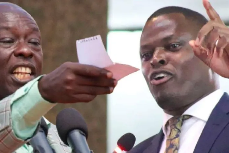 DP Rigathi Gachagua and Ndindi Nyoro's Supremacy Battle in Mt Kenya Intensifies