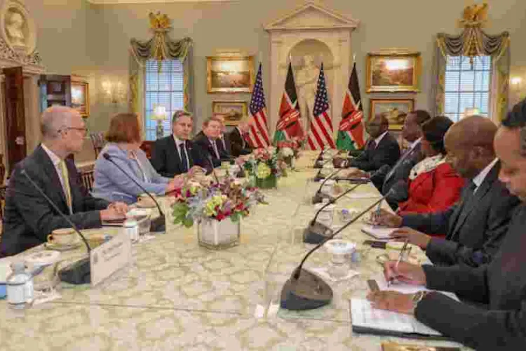Mudavadi, US Secretary of State Blinken Discuss Regional Stability in Washington